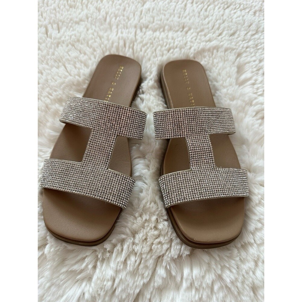 Kelly And Katie Slide Sandal Size 7 Bedazzled